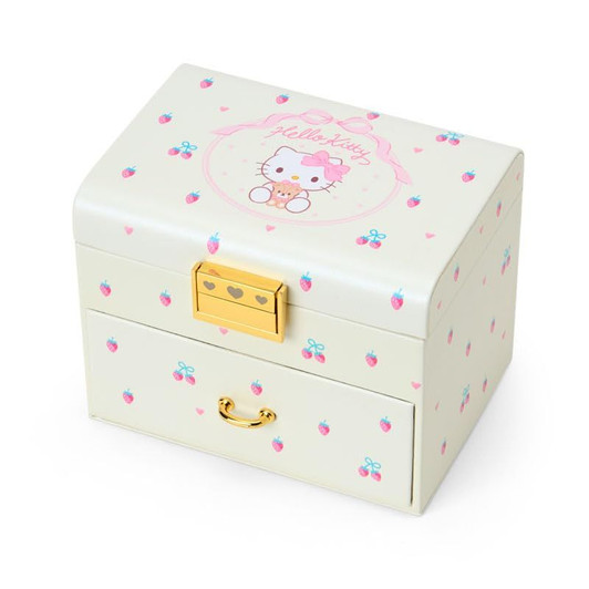 Sanrio Hello Kitty Jewelry Box Strawberry