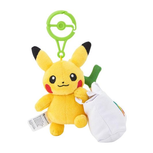  Pokemon Center Original Plush Eco Bag Pikapika Mart Pikachu 