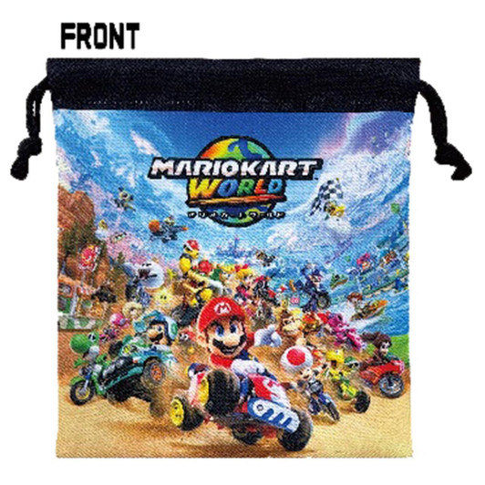  Sun Art Drawstring Pouch Size S Mario Kart World 