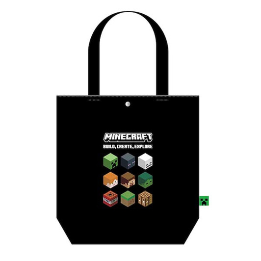 Kcompany Minecraft Tote Bag Black