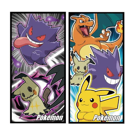Shobido Mini Towel Set Of Two Pokemon 2512B