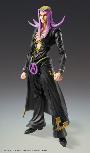  Medicos Super Action Statue Leone Abbacchio Ver. BLACK Figure (JoJo's Bizarre Adventure: Golden Wind) 