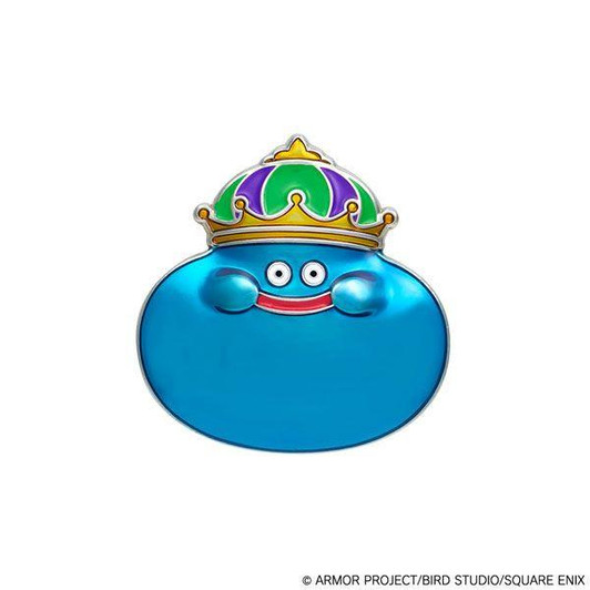  Square Enix Dragon Quest King Slime Pin Badge (Rerelease) 