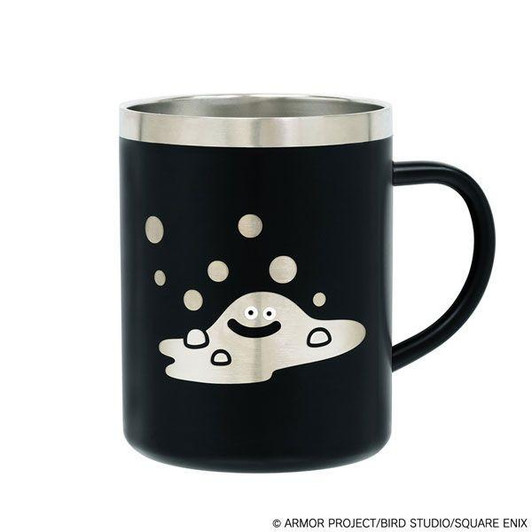  Square Enix Dragon Quest Smile Slime: Stainless Steel Mug - Liquid Metal Slime (Rerelease) 