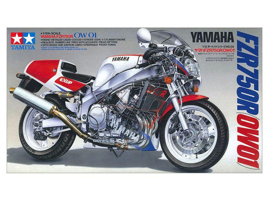  Tamiya 14058 1/12 YAMAHA FZR750R (OW01) Plastic Model 