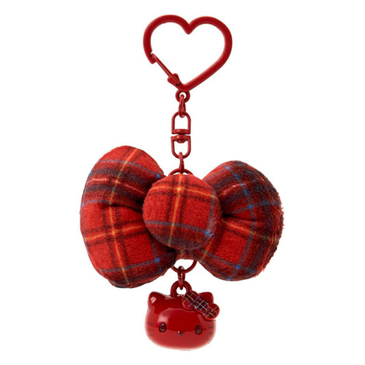 Sanrio Ribbon Key Holder (I Love Hello Kitty) Candy Red 