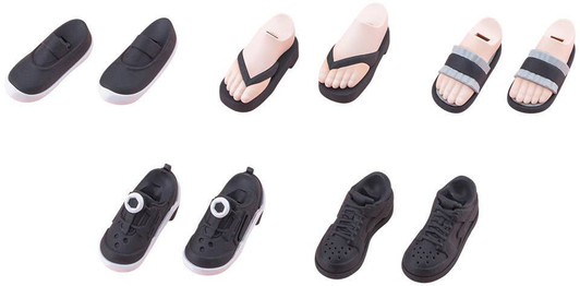 Kotobukiya 1/10 Dress Up Shoes Vol.1 Color C Ver. Plastic Model (Sousai Shoujo Teien)