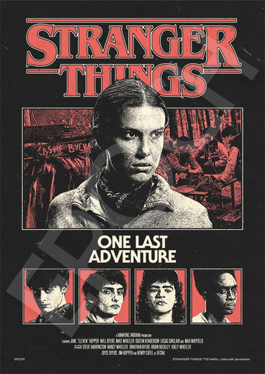Jigsaw Puzzle Stranger Things One Last Adventure (500 Pieces)