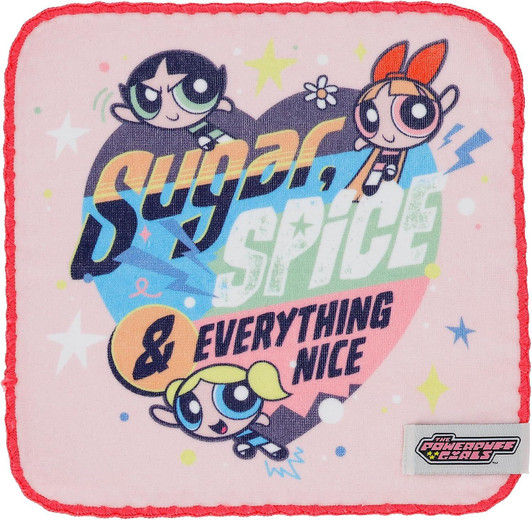 Marushin Marushin Powerpuff Girls Mini Towel / Sugar Spice