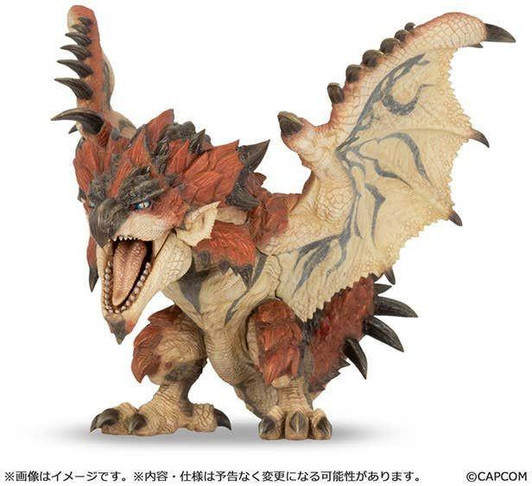  Capcom Figure Builder Soft Vinyl Model Rathalos Figure (Monster Hunter) 