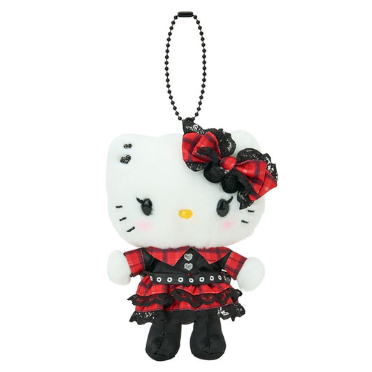  Sanrio Hello Kitty Mascot Holder Sweet Rock 'N' Check 224189 