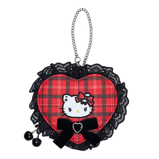 Sanrio Hello Kitty Mini Pouch Charm (Sweet Rock 'N' Check) 575321
