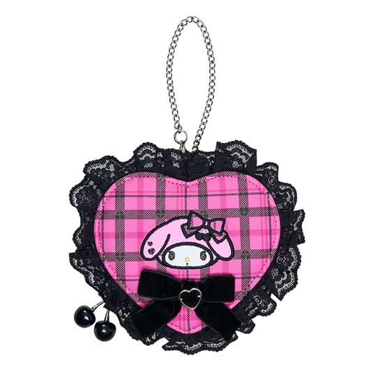 Sanrio My Melody Mini Pouch Charm Sweet Rock 'N' Check 575330
