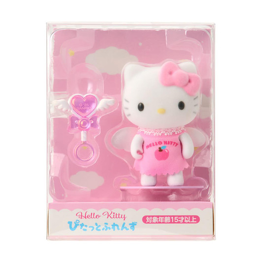 Sanrio Hello Kitty Flocked Doll Angel Pitatto Friends Mini 396630