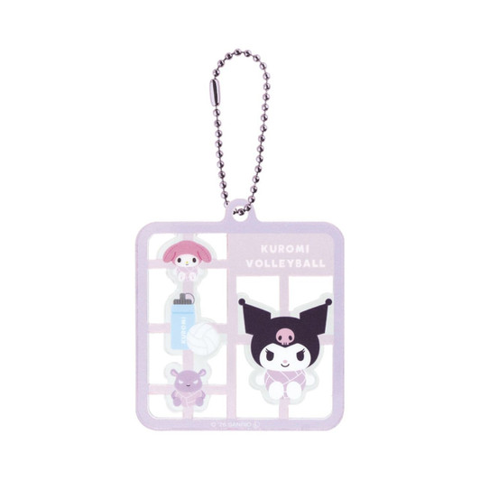 T's Factory Sanrio Plastic Model Style Key Holder Ballet / Kuromi