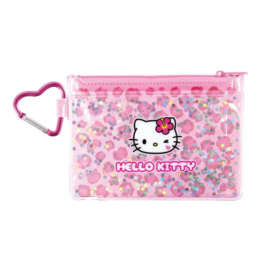 T's Factory Sanrio Sparkling Pouch Year Two Thousand Hello Kitty