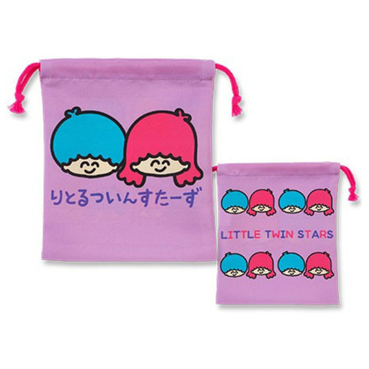 Oekaki San Collaboration Sanrio Character Drawstring Bag