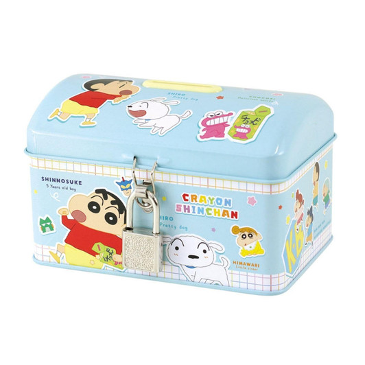 T's Factory Crayon Shin Chan Can Bank With Key Sticker