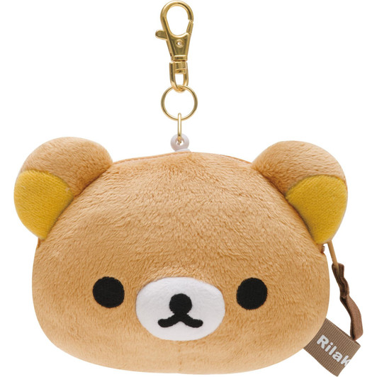 San-x Rilakkuma R K Plush Toy Pass Case Rila PB 69201