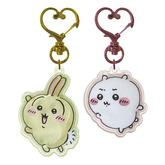 Kcompany Chiikawa Puffy Body Pair Key Holder Usagi And Chiikawa