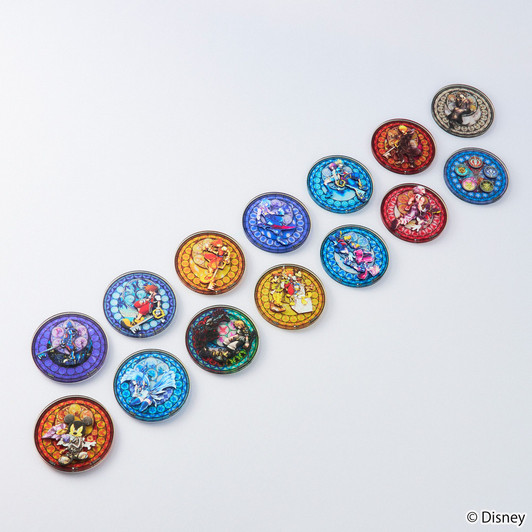 Square Enix Kingdom Hearts Acrylic Sticker Collection Box (14pcs)