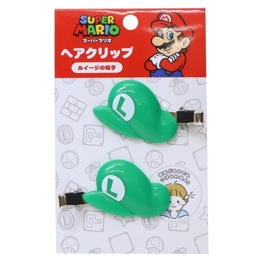  Sun Art Super Mario Hair Clip Second Series Luigi's Hat Green 
