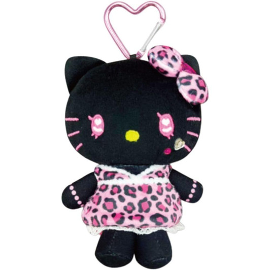 Hatakeyama Shoji Sanrio Mascot Pouch Gal 3 Hello Kitty Black