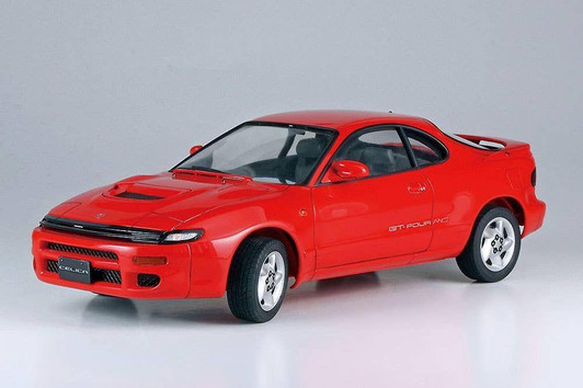 Hasegawa 1/24 Toyota Celica GT-FOUR RC Plastic Model Red 