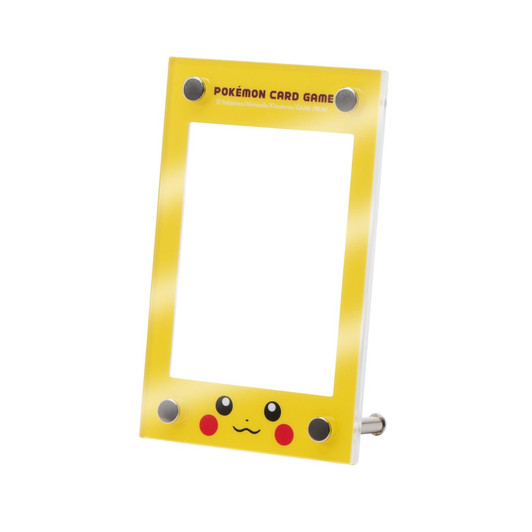 Pokemon Center Original Pokemon Card Game Display Frame Pikachu Face