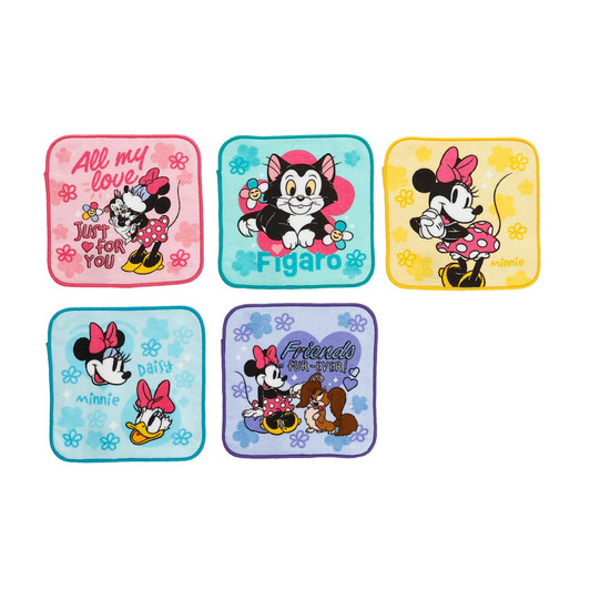 Marushin Minnie Mouse Twenty Five S Mini Towel Five Piece Towel / Lovely Memories
