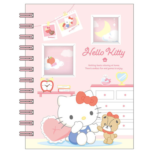 T's Factory Sanrio Sticker Album With Photo Pockets Hello Kitty