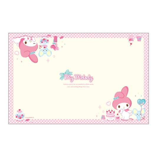 T's Factory Sanrio Wide Lunch Cloth Girls Pink My Melody