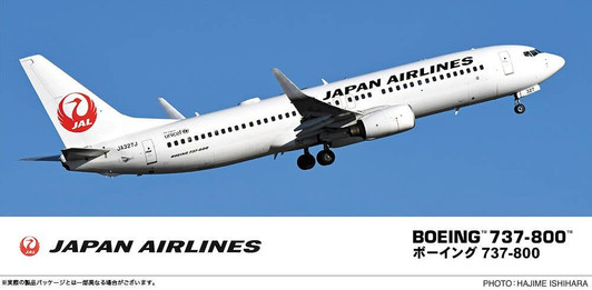 Hasegawa 1/200 Japan Airlines Boeing 737-800 (Tsurumaru Logo) Plastic Model