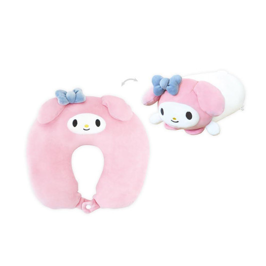  T's Factory Sanrio On The Go Two Way Neck Pillow My Melody 