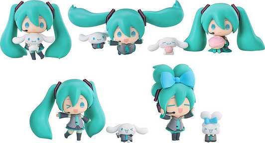  Good Smile Company Collectible Figure Hatsune Miku x Cinnamoroll BOX 5pcs 