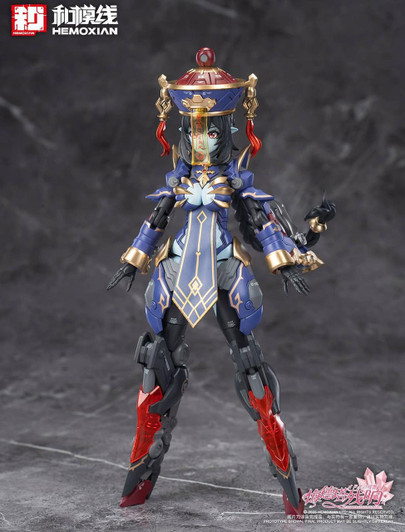  HEMOXIAN 1/10 Reverberation of Medta Jiangshi Jiulian Regular Edition Plastic Model (Second Production Edition) 