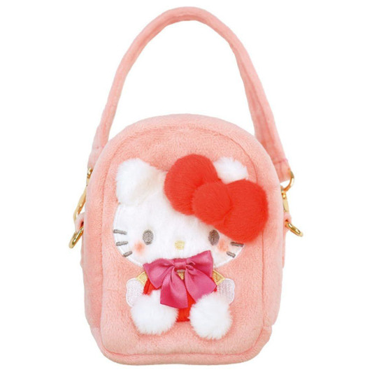  Morimotosangyo Plush Pochette Boa Mini Pouch Sanrio C Hello Kitty 