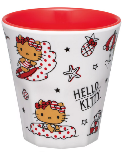 Skater Skater Sanrio Hello Kitty Summer Melamine Tumbler