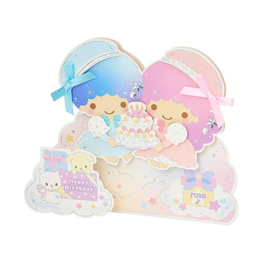  Sanrio LittleTwinStars Birthday Voice Message Card 652598 