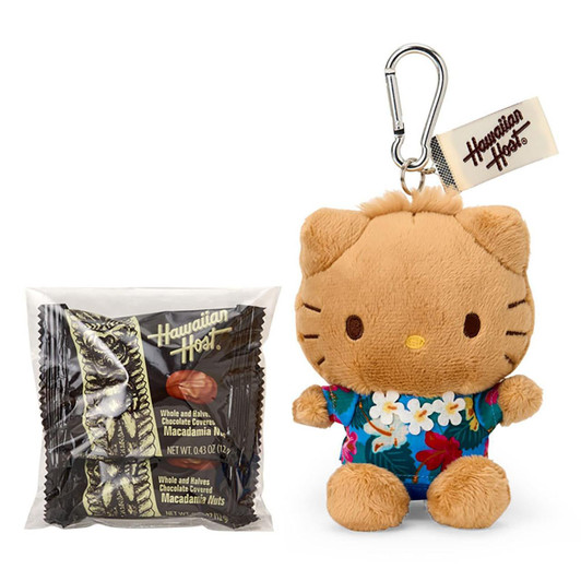  Sanrio Dear Daniel Hawaiian Host Macadamia Nut Chocolate & Mascot Holder 279196 