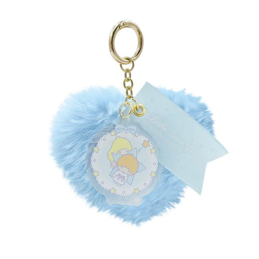  OST Super Rare Little Twin Stars Fur Charm Blue 