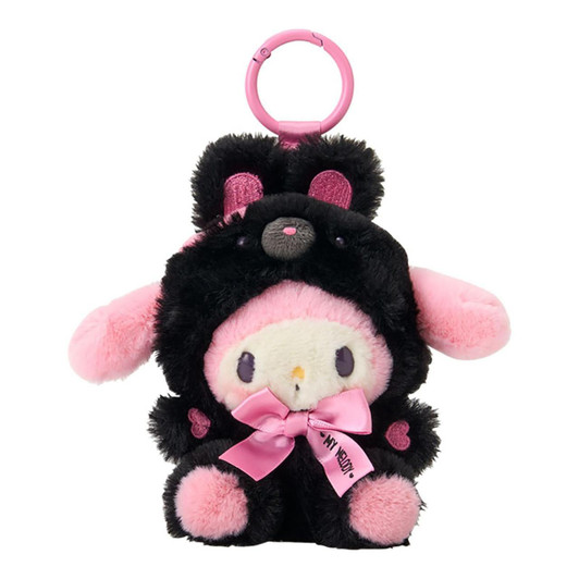  Sanrio My Melody Mascot Holder (Makkuro Animals) With Carabiner 386511 