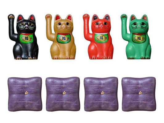  DIG Puripla Puchitto Maneki Neko Set Part Two Plastic Model 