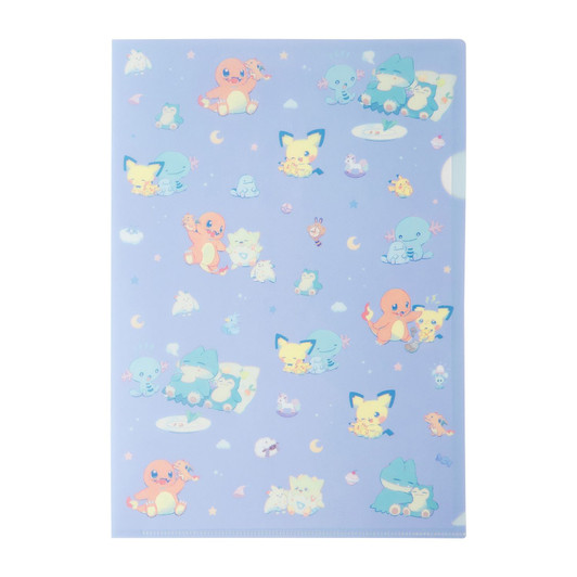 Pokemon Center Original A4 Clear File 2 Piece Set Little Daydream