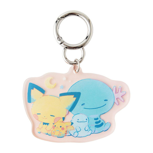  Pokemon Center Original Acrylic Keychain Little Daydream Pichu Wooper 