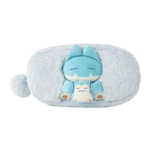  Pokemon Center Original Fluffy Pouch Little Daydream Munchlax And Snorlax Plush 