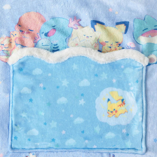  Pokemon Center Original Pocketed Blanket Little Daydream 