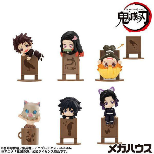 Megahouse MegaHouse Ochatomo Series: Demon Slayer: Kimetsu No Yaiba Box (6pcs) 