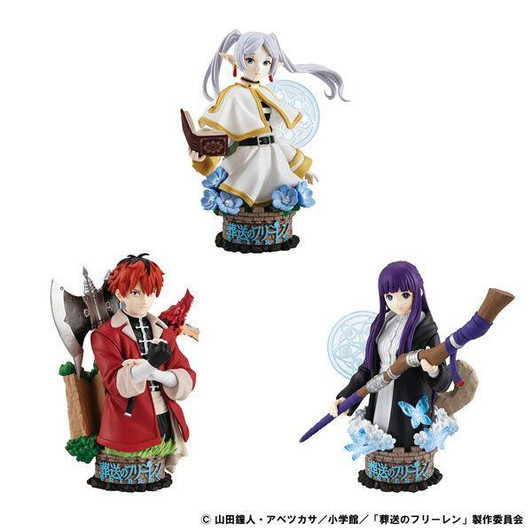 Megahouse MegaHouse Puchirama EX Frieren: Beyond Journey's End -Their Journey- 3pcs Complete Box (Rerelease) 