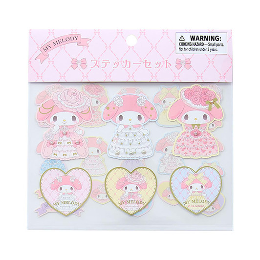 Sanrio My Melody Sticker Set Lady 684511